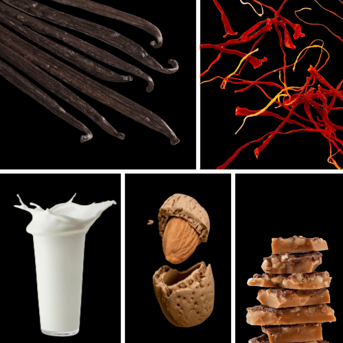 Preview: Duftnoten: Vanille, Safran, Milch, Mandel, Toffee